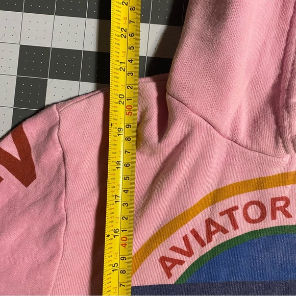 Aviator Nation Pink North Shore Oahu Hoodie XS - Picture 8 of 9